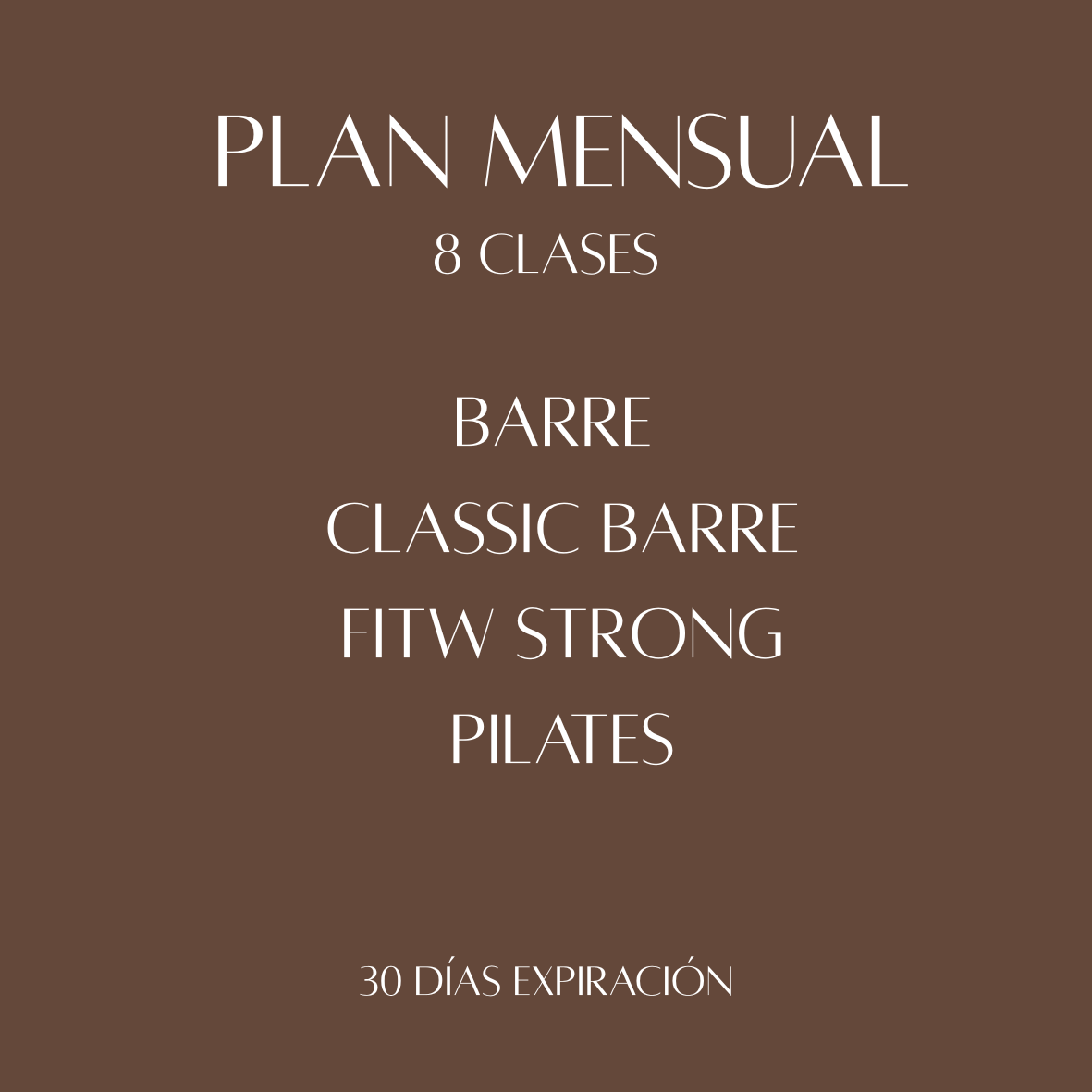 LOS LEONES - MENSUAL - 8 CLASES