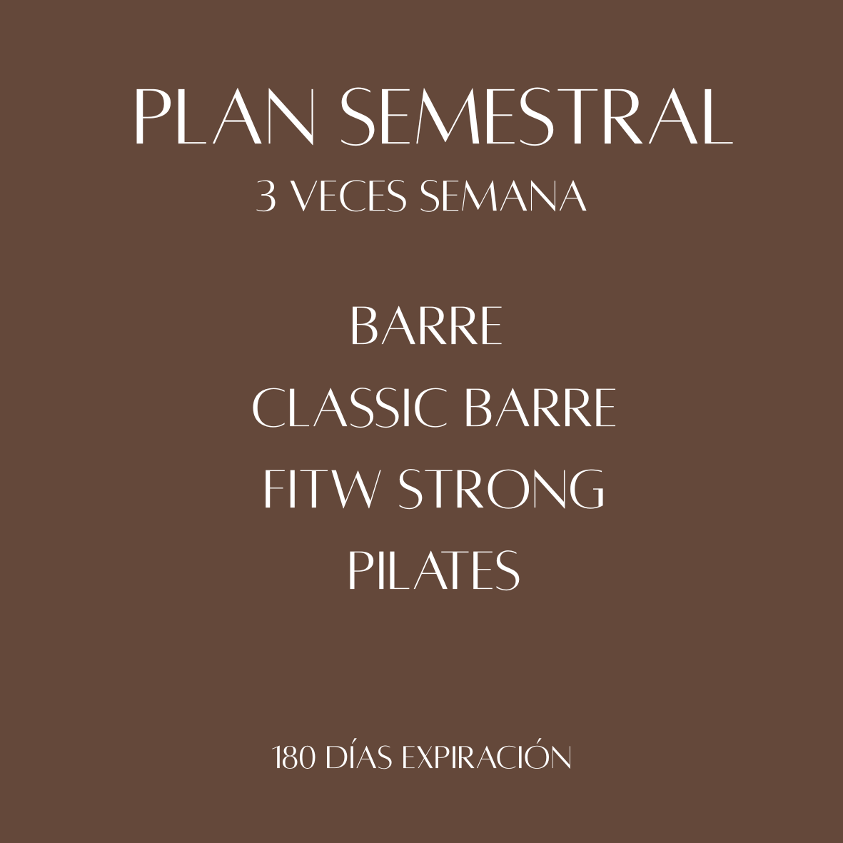 LOS LEONES - SEMESTRAL - 3 VECES SEMANA