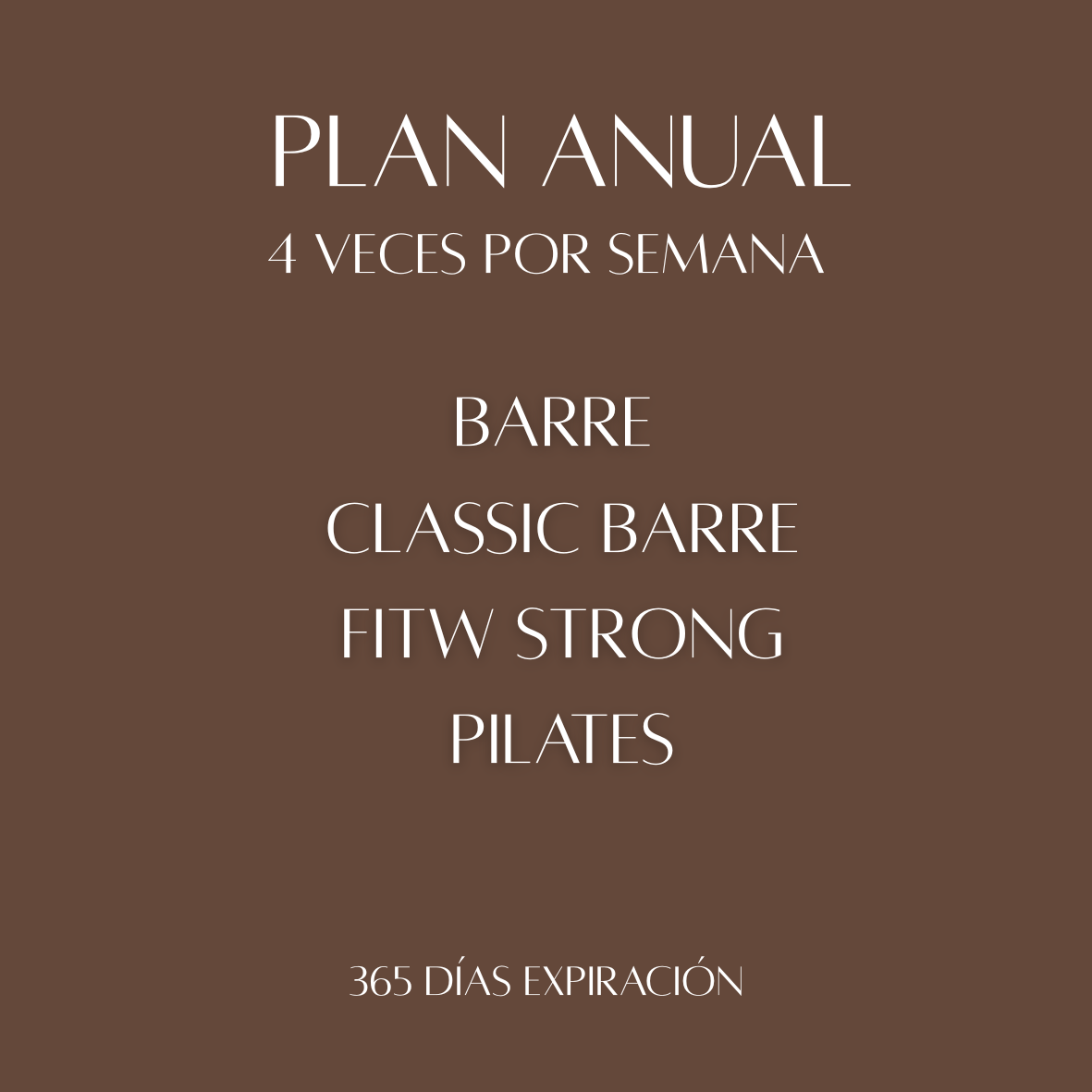 LOS LEONES- PLAN ANUAL  - 4 VECES SEMANA