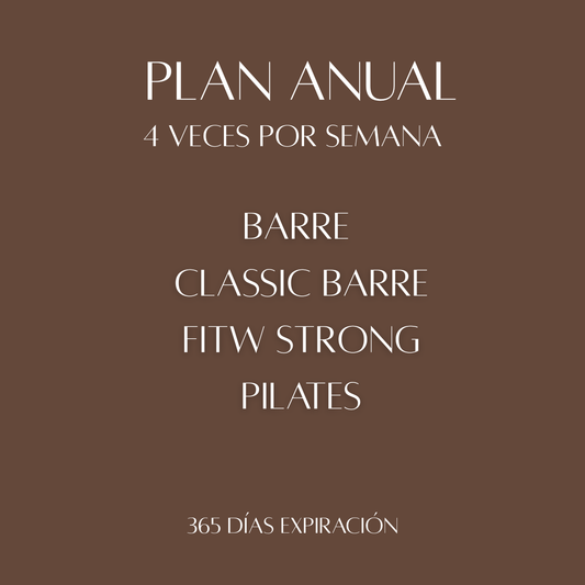 LOS LEONES- PLAN ANUAL  - 4 VECES SEMANA