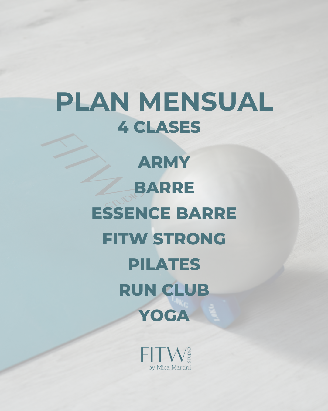 ESCUELA MILITAR - MENSUAL - 4 CLASES